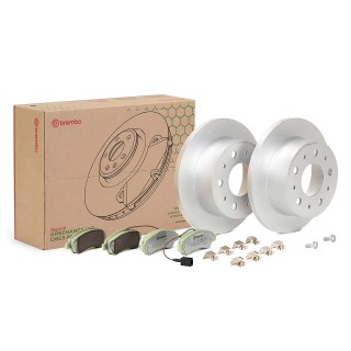 Kit Disque frein avant Citroën Jumper Fiat Ducato Peugeot Boxer 2006+ 3500kgs BEYOND LINE Brembo REF 51740248