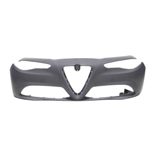 Pare chocs avant origine Alfa Romeo Giulia Super, basique 2016+  sans essuie-phares sans capteur stationnement REF 50547915