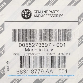 Couvercle separateur d'huile origine Alfa Romeo Giulia 2016+  Alfa Romeo Stelvio 2017+ REF 55273897 - AccessAuto4x4