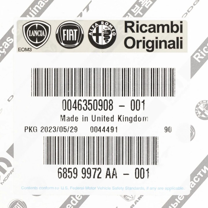 Courroie distribution origine Fiat Bravo 2007- 2014 Fiat Punto Evo 2009-2011 Fiat tipo  2015-2022 REF 46350908 - AccessAuto4x4