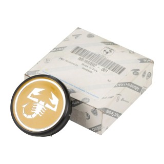 Capuchon de moyeu Scorpion origine Abarth 500 2008+ REF 51892002