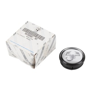 Capuchon de moyeu Scorpion origine Abarth 500 2008+ REF 51892003