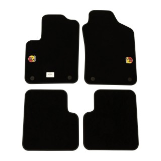 Tapis de sol 4 pièces Abarth 500  2016 + REF 735671221