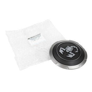 Capuchon de moyeu Scorpion origine Abarth 500 2008+ REF 52057487