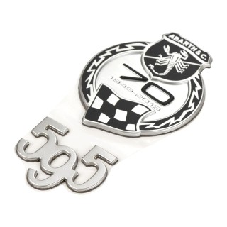 Insigne "595" 70è anniversaire origine Fiat 500 Abarth Type 312 2016+ REF 735719315
