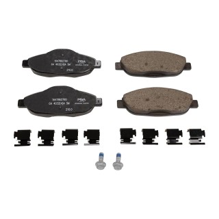 Plaquettes de frein avant origine Peugeot 3008 I, 308 I, 408 REF 1647862780