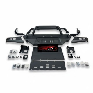 Front steel bumper RAM 1500 2019 2023 Bull bar and LED light bar