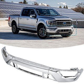 PARACHOQUES DELANTERO FORD F150 2021 2023 CROMADO ML3Z17757D