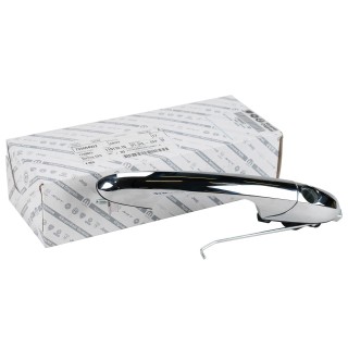 Poignée de porte gauche origine Fiat 500 07/2007+ sans cylindre REF 9810516880