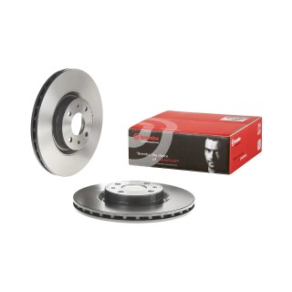 Disque frein avant Fiat Coupé Marea Bravo 500 Abarth Lancia Lybra Thèma Alfa 155 BREMBO REF 46455892
