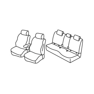 Housses siege auto BMW X1 U11 2022 AUJOURD'HUI