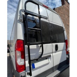 Porte Echelle FIAT DUCATO H1 2006 AUJOURD'HUI fixation sur charnieres sur Porte Arriere Gauche