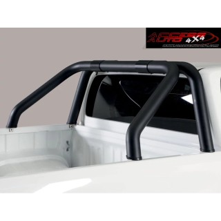 ROLL BAR FOTON TUNLAND G7 2023 AUJOURD'HUI INOX DOUBLE BARRES NOIR 76mm