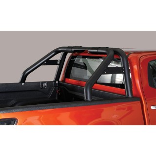 ROLL BAR FOTON TUNLAND G7 2023 ACTUALIDAD INOX DOBLE BARRAS NEGRO 76mm con travesaños - AccessAuto4x4