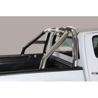 ROLL BAR FOTON TUNLAND G7 2023 HOY INOX DOBLE BARRAS 76mm con travesaños - AccessAuto4x4
