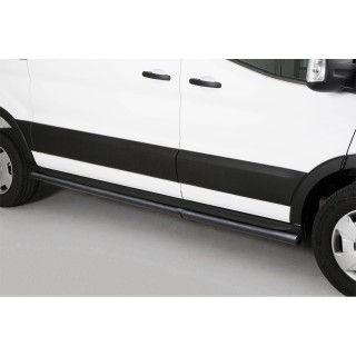 estribos MAXXUS eDeliver9 L2 2021 HOY INOX NEGRO LNE 63mm - AccessAuto4x4