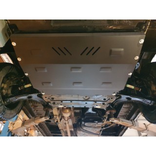 PROTECTOR CARTER FORD TRANSIT 4x2 2020 2026 MOTOR CAJA DE CAMBIOS RADIADOR ACERO 2 mm - AccessAuto4x4