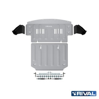 SKID PLATE MERCEDES BENZ SPRINTER 4x4 2018 TO DATE ENGINE GEARBOX RADIATOR Aluminum 6 mm - AccessAuto4x4