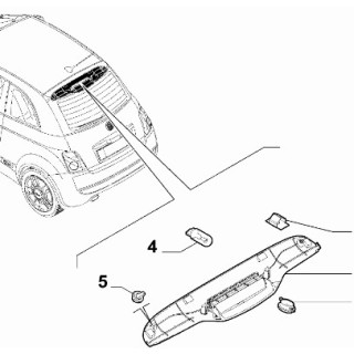 copy of copy of copy of copy of copy of Moteur electrique de capote origine FIAT 500 Cabriolet 2007+ REF 77365770