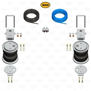 KIT Suspension Pneumatique Arriere pour MITSUBISHI L200 2015 AUJOURD'HUI SANS Compresseur