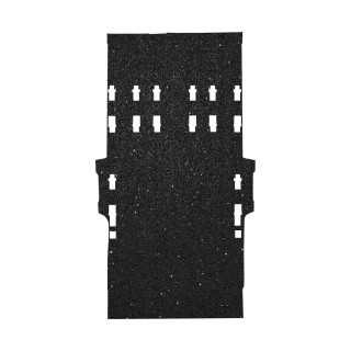 FORD TRANSIT CUSTOM LONG L2 Boot Mat Two Rows of Seats
