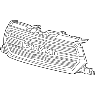 Grille calandre origine RAM 1500 DT 2019 2021 REF 68404864AD