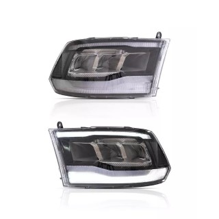 DODGE RAM 1500 2009-2018 Full LED Headlight Set 2 Pieces