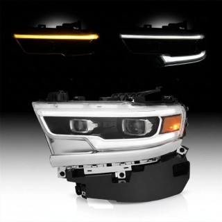 Faros Izquierdo DODGE RAM 1500 2019 2023 Full Led 1 pieza REF 68316085AH
