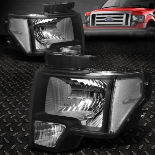 Faros FORD F150 2009 2014 Juego Halógeno 2 piezas