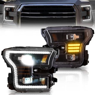 Phare FORD F150 2015 2017 Set Full Led 2 pîeces