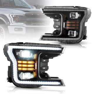 FORD F150 2018 2020 Full LED Headlight Set 2 Pieces