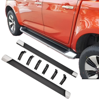 MITSUBISHI L200 2019 TODAY Double Cab Side Steps OEM Style