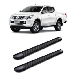 MITSUBISHI L200 2015 2019 Double Cab Side Steps OEM Style