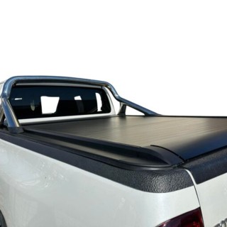 CUBRE CAJA TOYOTA HILUX CABINA SIMPLE 2015 2020 CORTINA DESLIZANTE