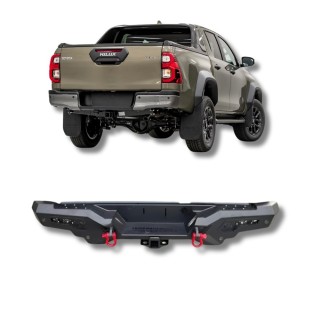 Parachoques trasero TOYOTA HILUX INVINCIBLE 2020 HASTA HOY Acero