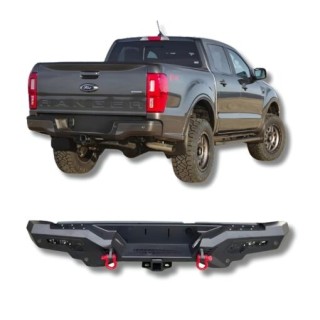 Pare choc arriere FORD RANGER 2012 2016 Acier avec Leds