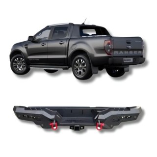 Parachoques trasero FORD RANGER 2016 2022 Acero con LEDs