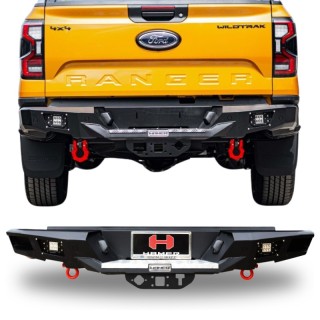 Parachoques trasero FORD RANGER 2016 2022 Acero con LEDs