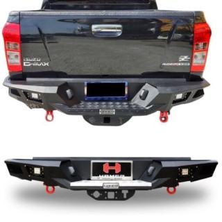 Rear Bumper ISUZU D-MAX 2012 2016 Steel Hamer with LEDs