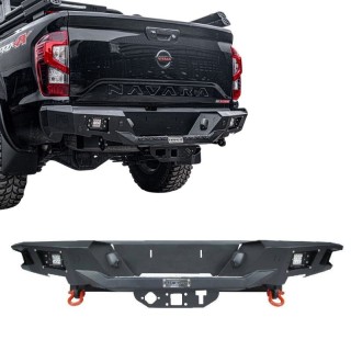 Pare choc arriere NISSAN NAVARA NP300 D23 2015 2022 Acier Hamer avec Leds