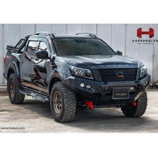 Pare choc Avant NISSAN NAVARA NP300 D23 2015 2022 Acier Hamer avec Leds