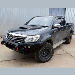 Front Bumper TOYOTA HILUX 2012 2015 Steel Hamer with LEDs