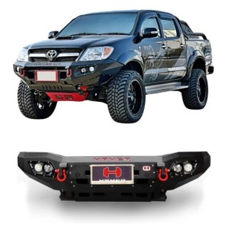 Parachoques Delantero TOYOTA HILUX 2005 2011 Acero Hamer con Leds