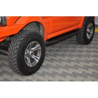 escalones SUZUKI JIMNY 2004 2018 Aluminio ART NEGRO