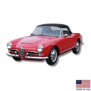 Capote souple Alfa Romeo Giulietta Normale/Spider/Super/Giulia Spider 1962-1963  Capote décapotable de style usine