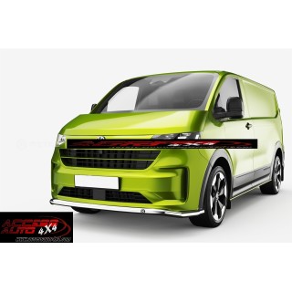 Parachoques VOLKSWAGEN T7 TRANSPORTER 2025 HASTA HOY INOX HOMOLOGADO