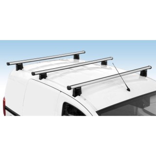 Barres de Toit IVECO eSUPERJOLLY 2026 AUJOURD'HUI COURT MOYEN LONG TRANSVERSALES ALUMINIUM 3 BARRES 150kgs