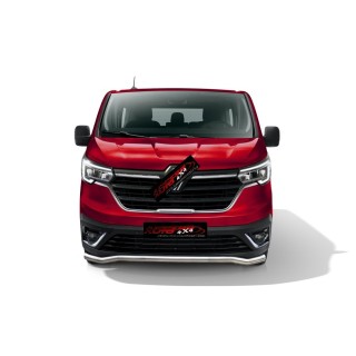 BULL BAR RENAULT TRAFIC 2021 TO PRESENT APPROVED STAINLESS STEEL