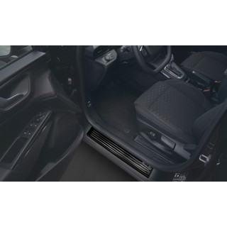 copy of copy of copy of copy of copy of copy of copy of copy of copy of Door Sill OPEL CORSA 2019 TODAY POLISHED STAINLESS STEEL