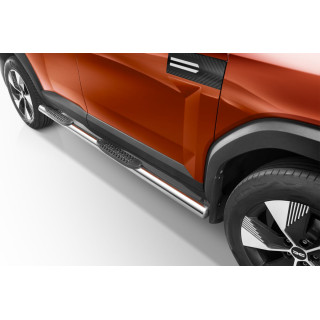 Running boards TOYOTA HILUX 2015-PRESENT Stainless Steel PR02
